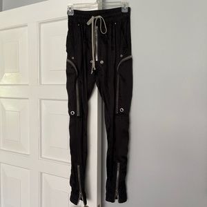 Rick Owens New Women’s Satin Cargo Pants